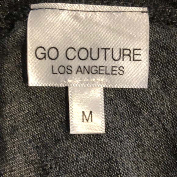 NEW Go Couture V-Back Vented Sleeve Print Dress - Picture 4 of 5